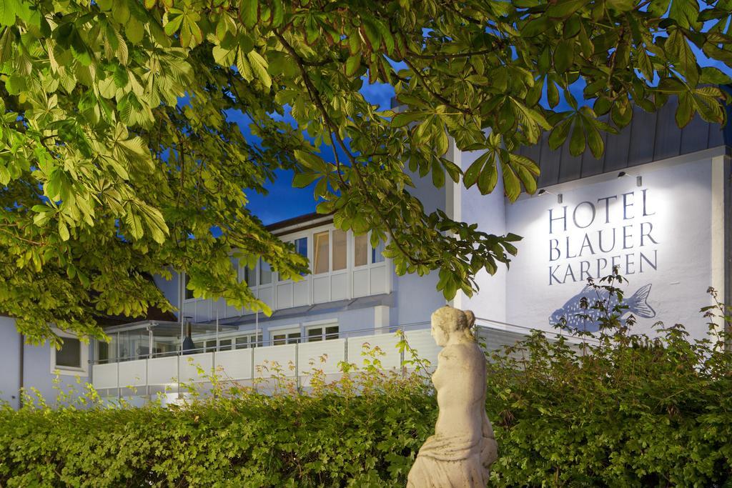 Hotel Blauer Karpfen โอเบอร์ชเลสไฮม์ ภายนอก รูปภาพ