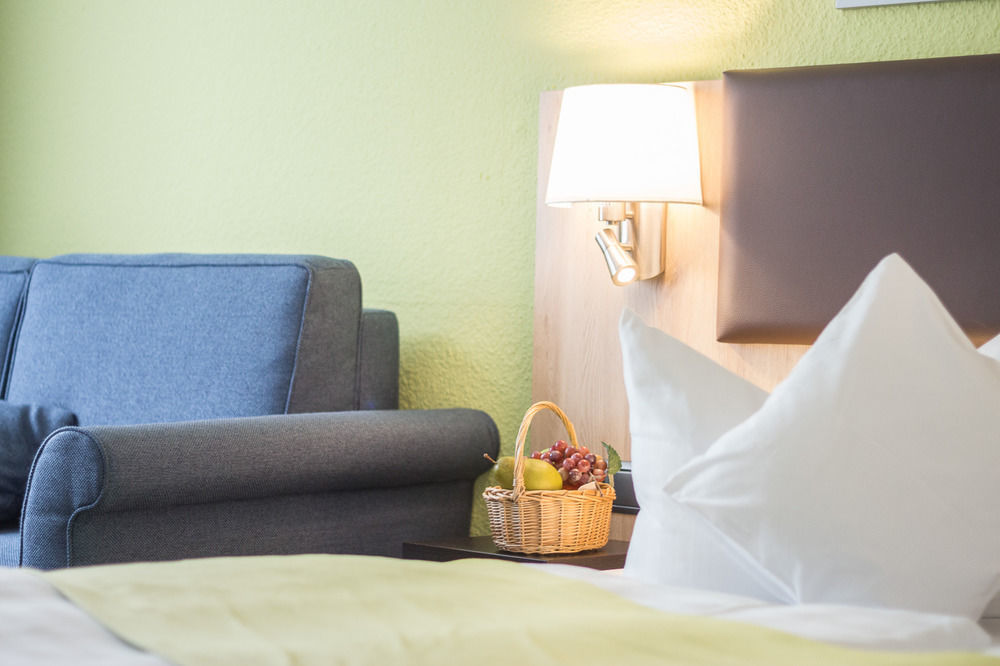 Hotel Blauer Karpfen โอเบอร์ชเลสไฮม์ ภายนอก รูปภาพ